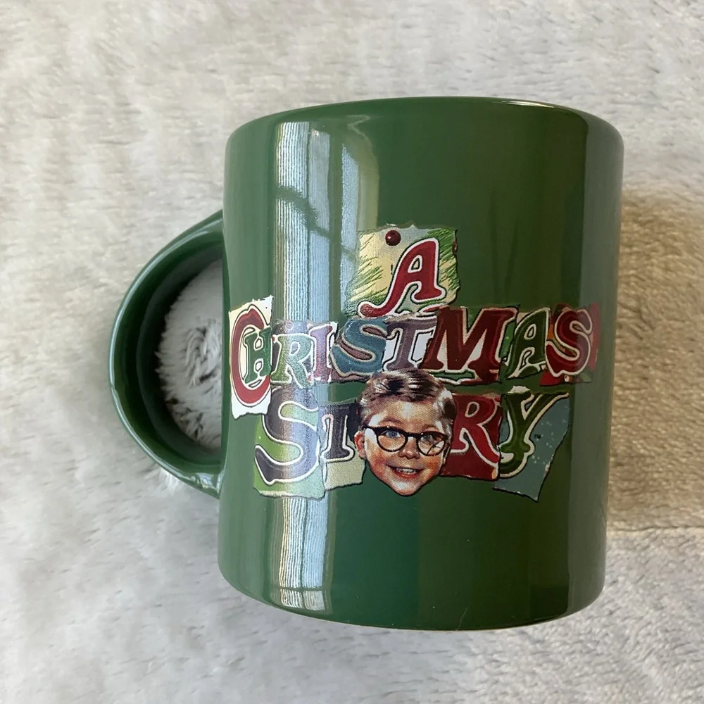 “Oh Fudge” Ceramic Mug featuring Ralphie from the Movie A Christmas Story